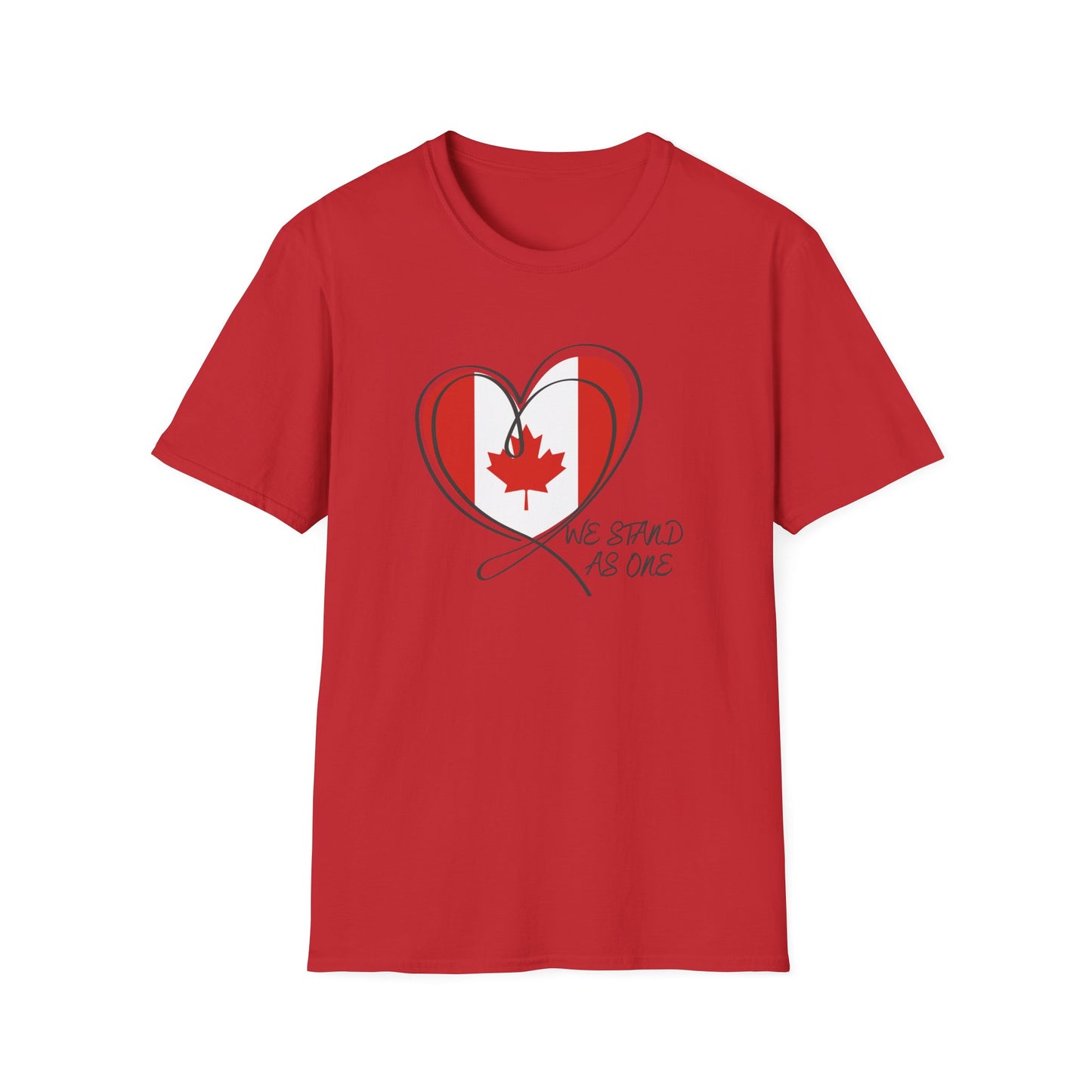 CANADA "We Stand As One" unisex adult T-Shirt