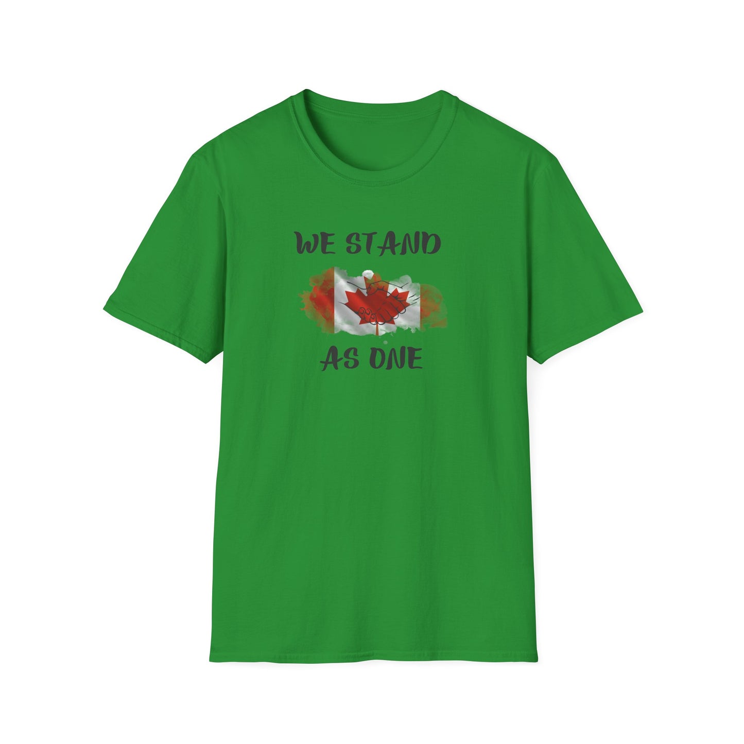 CANADA "We Stand As One " unisex adult T-Shirt
