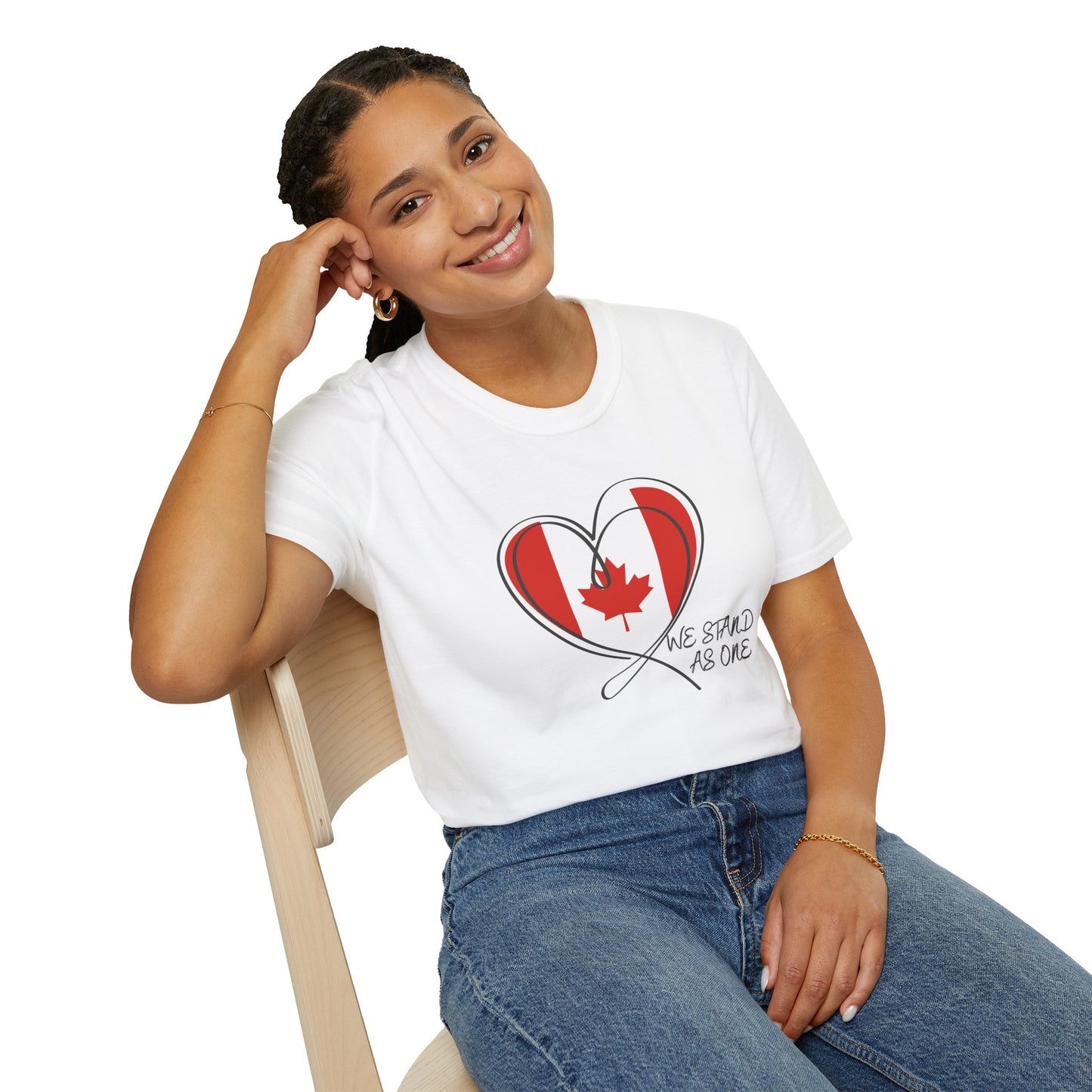 CANADA "We Stand As One" unisex adult T-Shirt