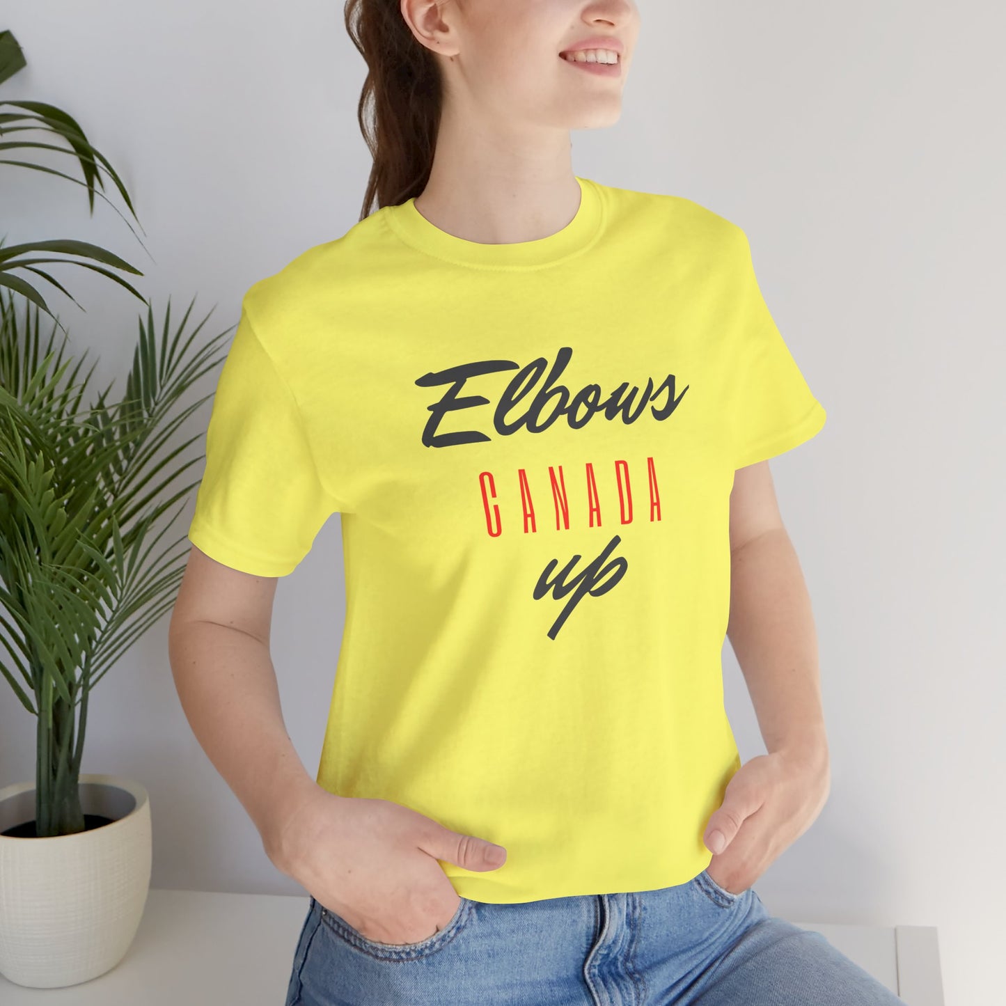 CANADA "Elbows Up Canada" unisex adult T-Shirt