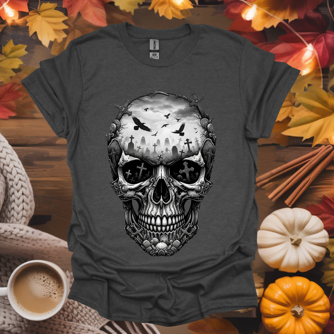 Cemetery Skull T-Shirt