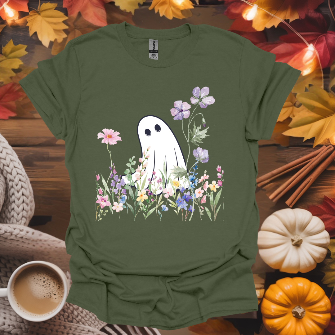 Ghost in Wildflowers T-Shirt