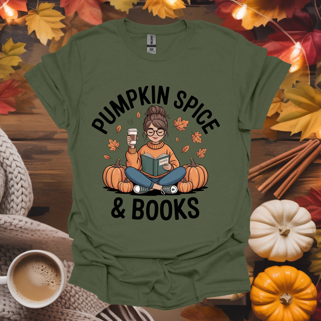 Pumpkin Spice and Books T-Shirt