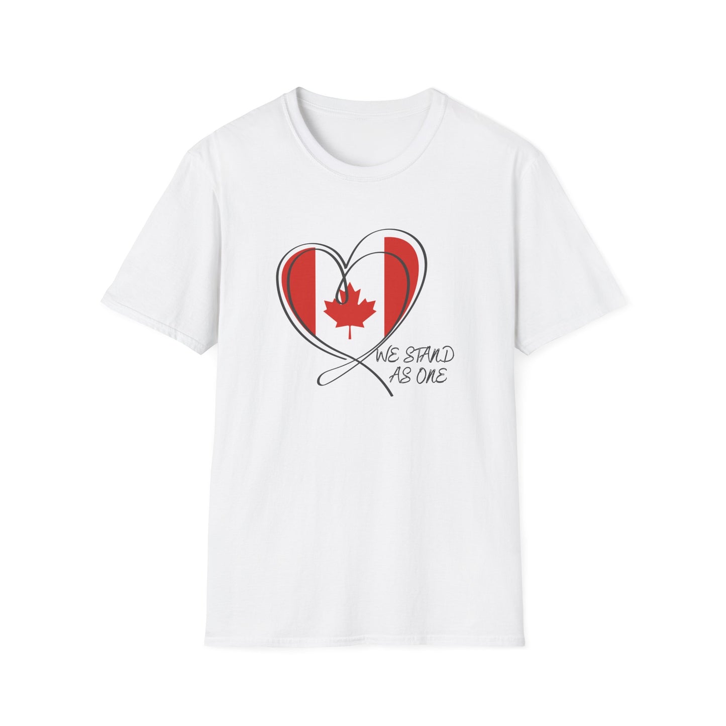 CANADA "We Stand As One" unisex adult T-Shirt