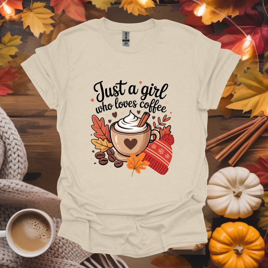 Just a Girl Who Loves Coffee T-Shirt