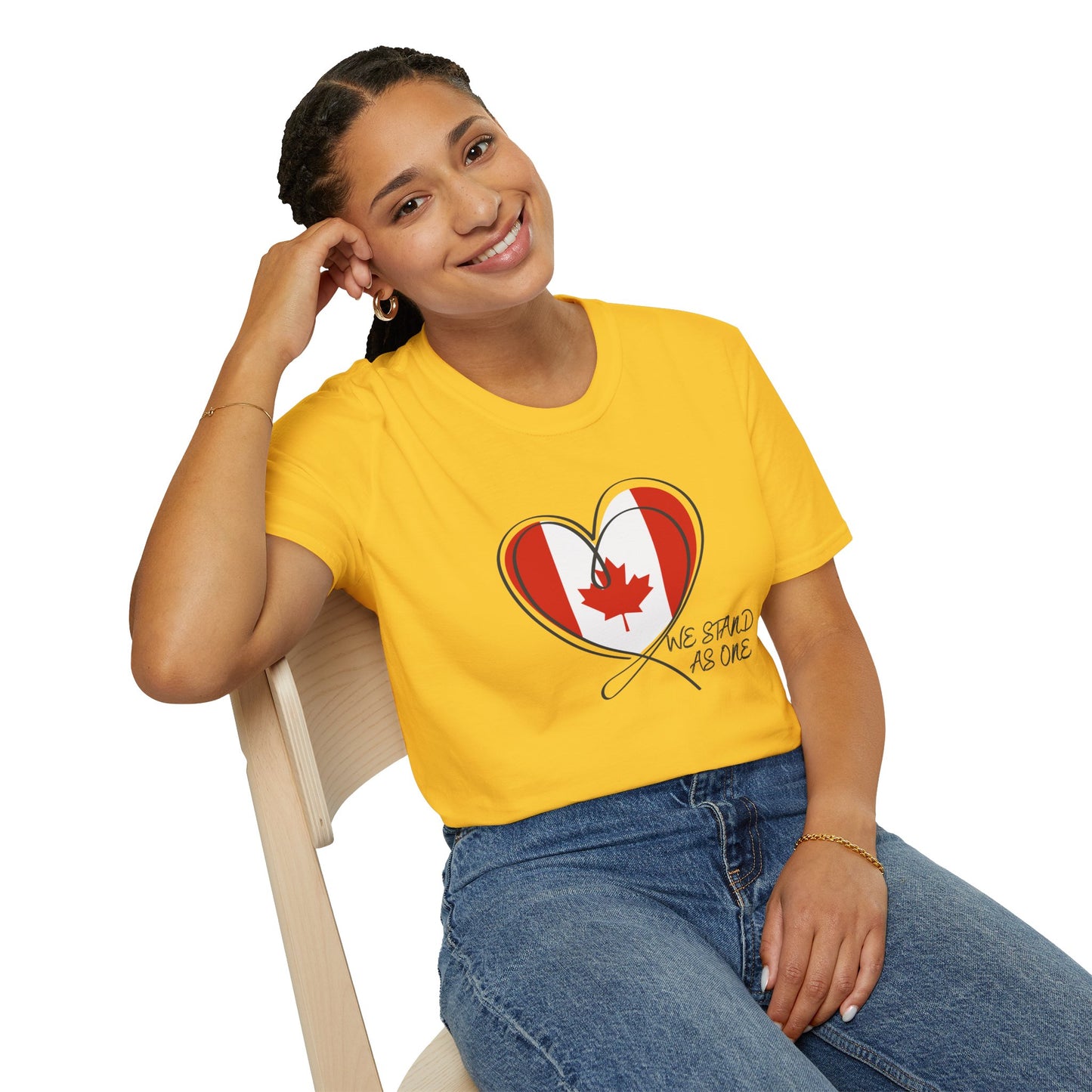 CANADA "We Stand As One" unisex adult T-Shirt