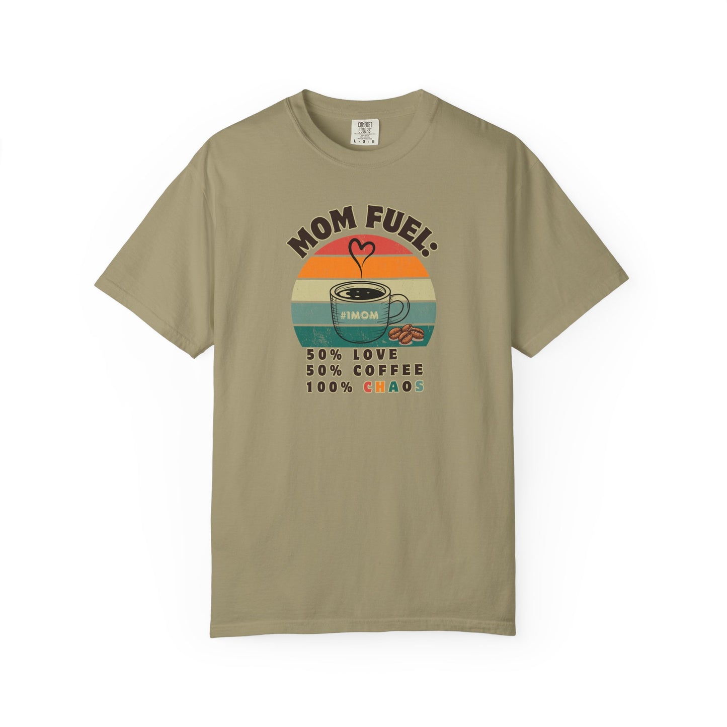 Mom Fuel T-Shirt – Funny Coffee Lover Mother’s Day Gift
