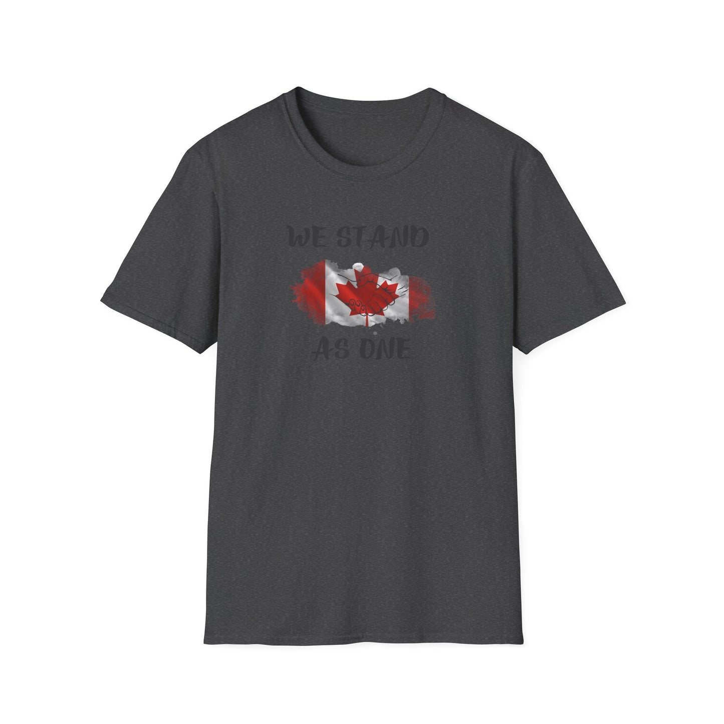 CANADA "We Stand As One " unisex adult T-Shirt