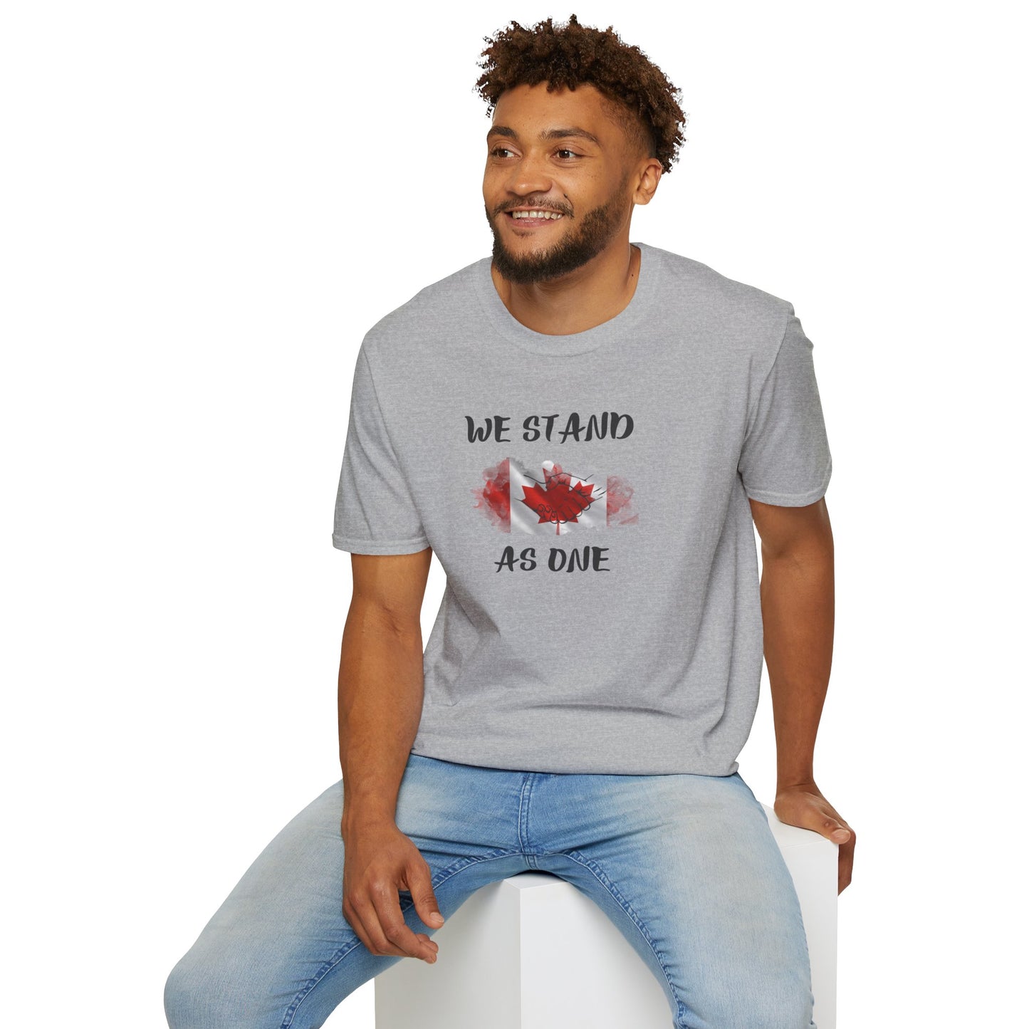 CANADA "We Stand As One " unisex adult T-Shirt