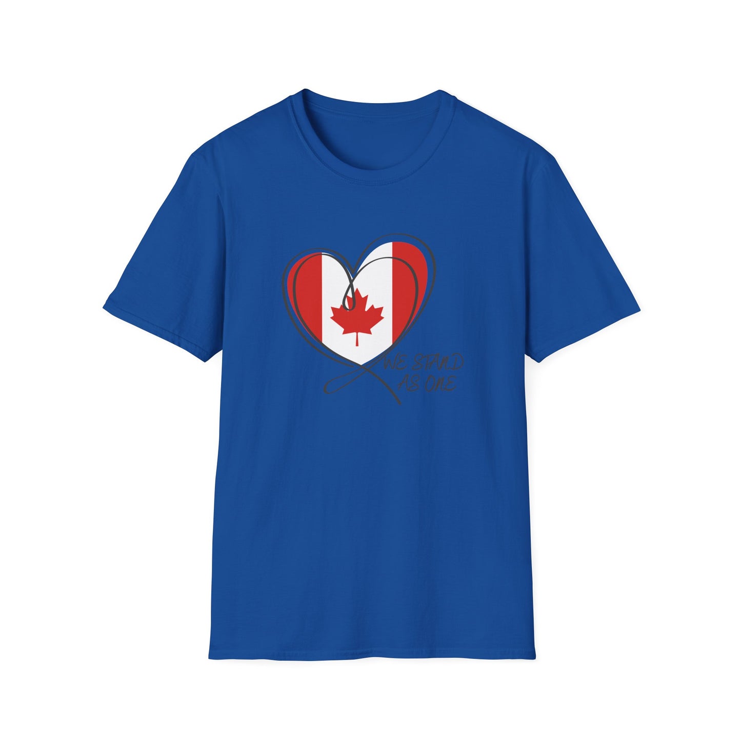 CANADA "We Stand As One" unisex adult T-Shirt