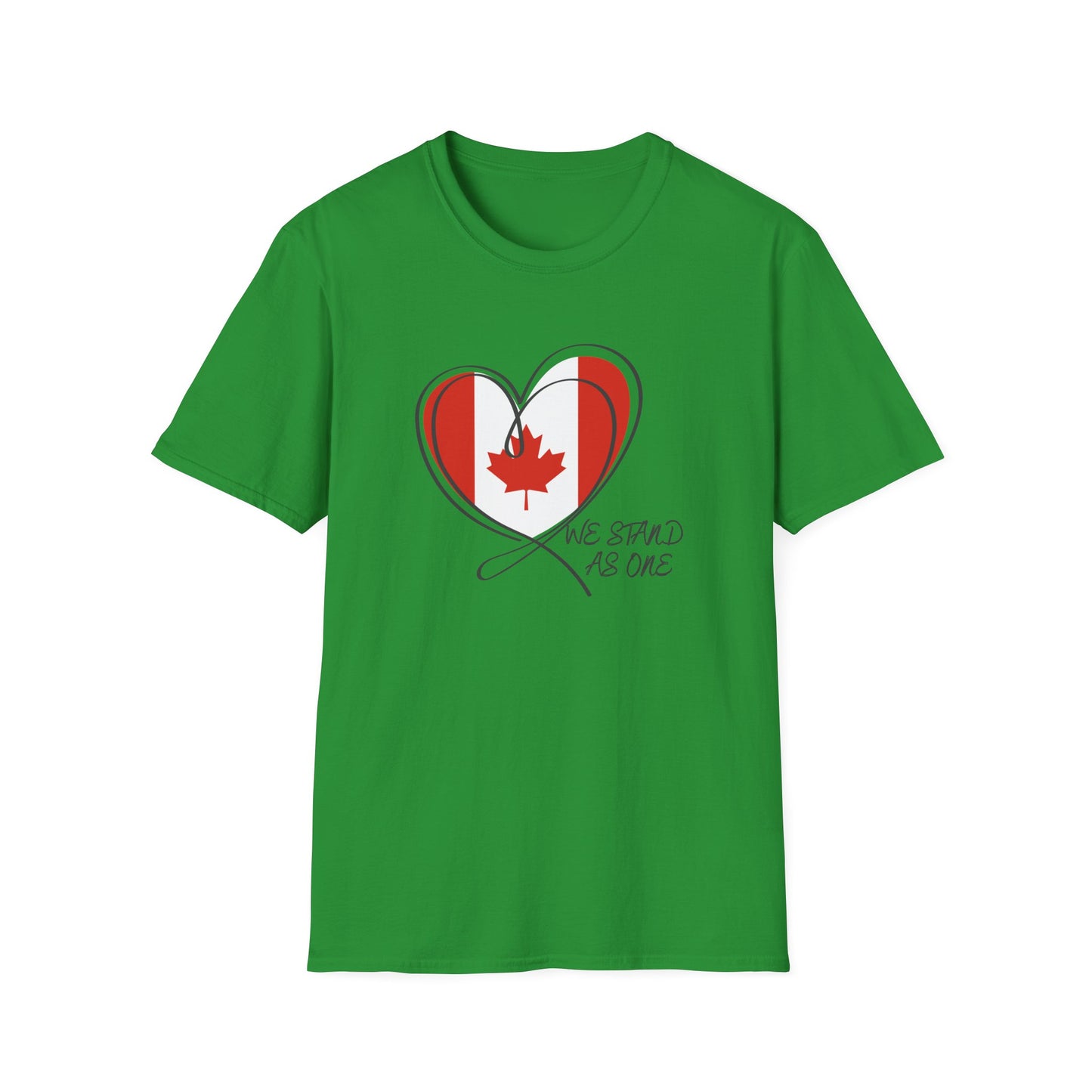 CANADA "We Stand As One" unisex adult T-Shirt