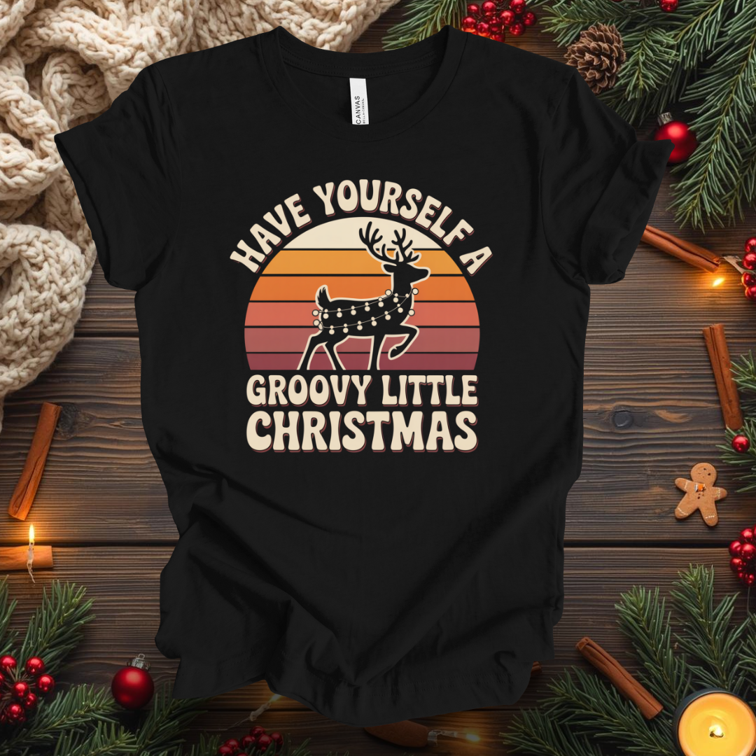 Have Yourself a Groovy Little Christmas T-Shirt