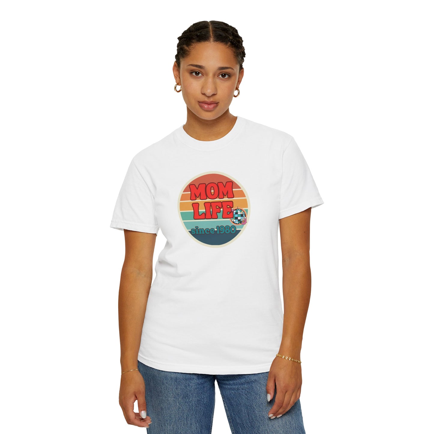 Retro "Mom Life" T-Shirt – 1980s Mother’s Day Gift for Moms