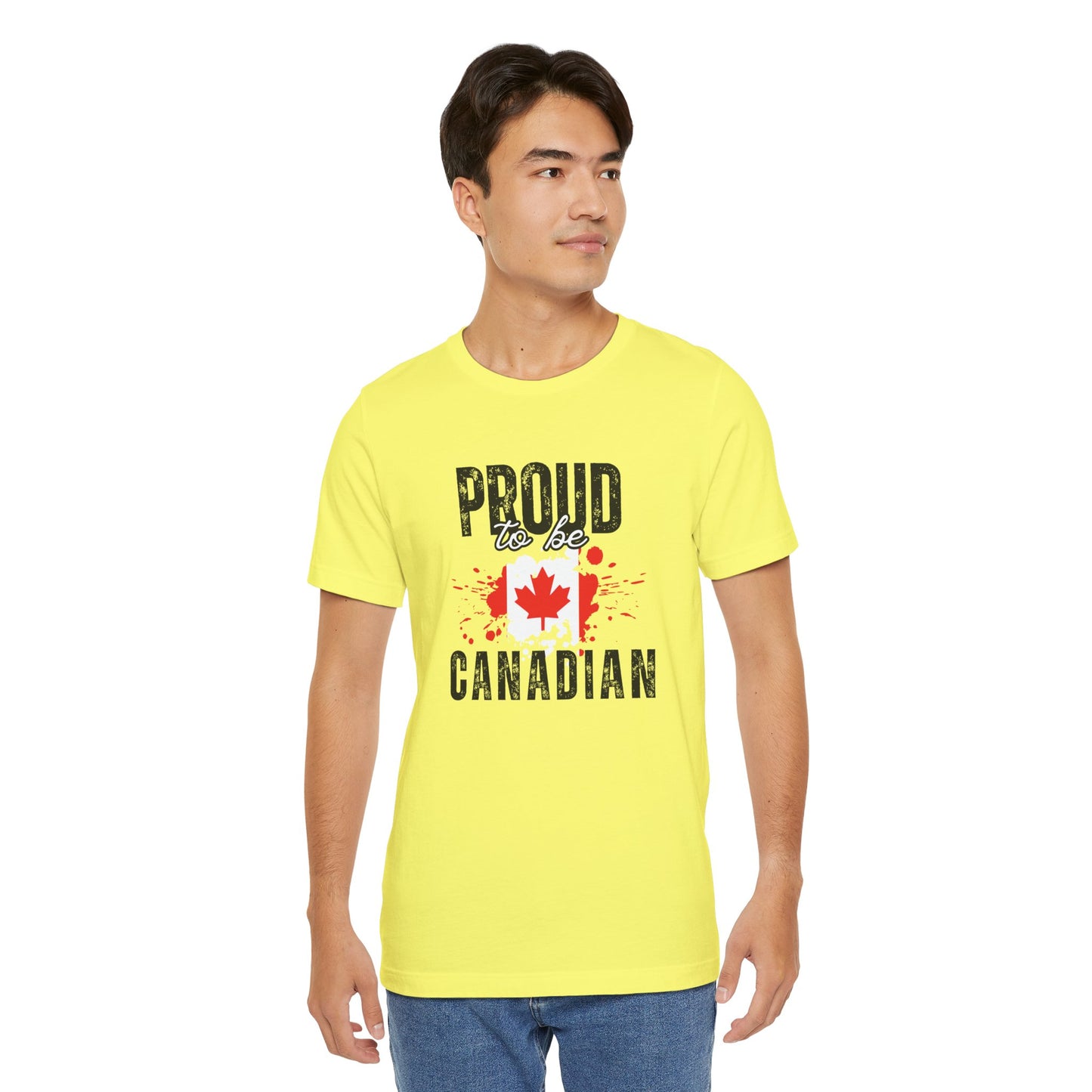 CANADA "Proud to Be Canadian" unisex adult T-Shirt