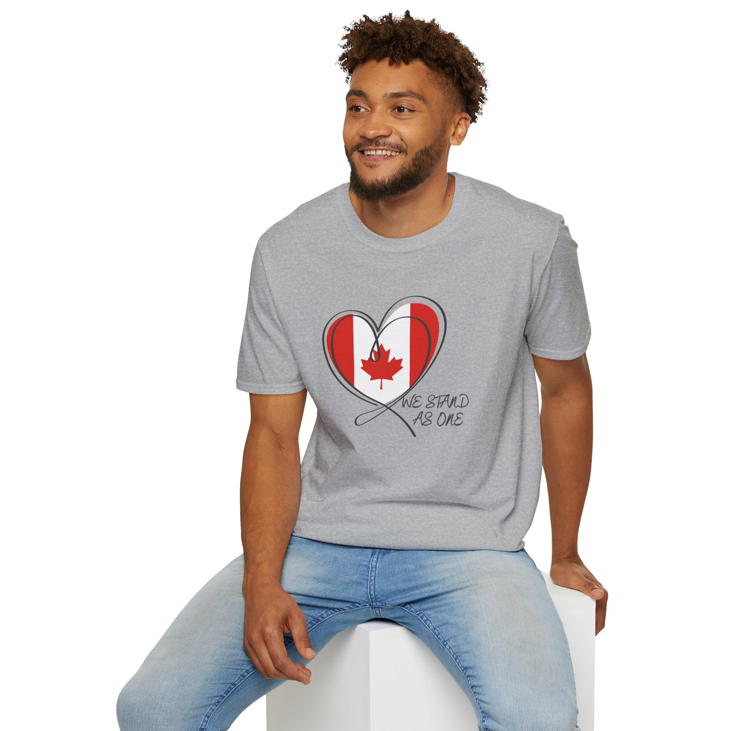 CANADA "We Stand As One" unisex adult T-Shirt