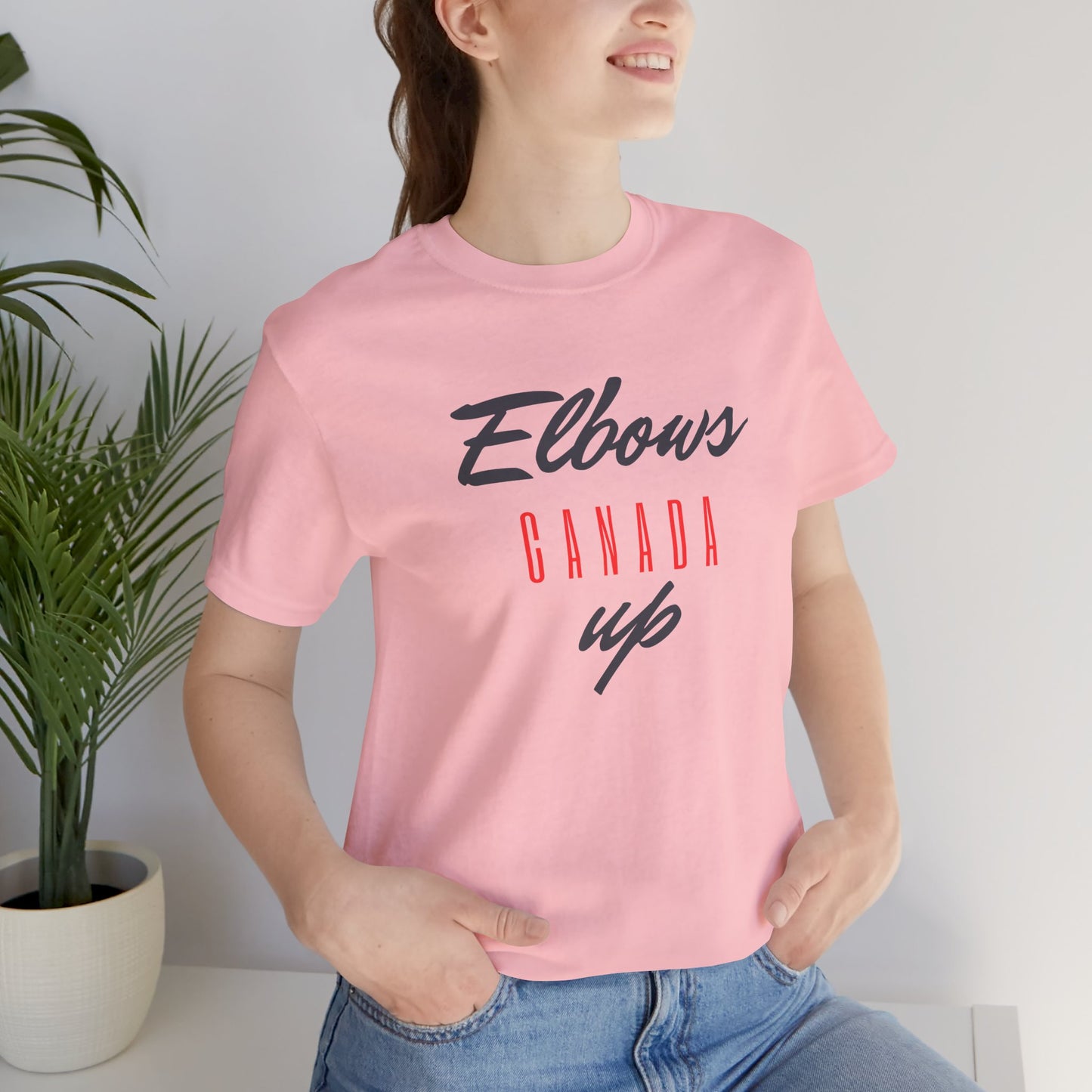CANADA "Elbows Up Canada" unisex adult T-Shirt