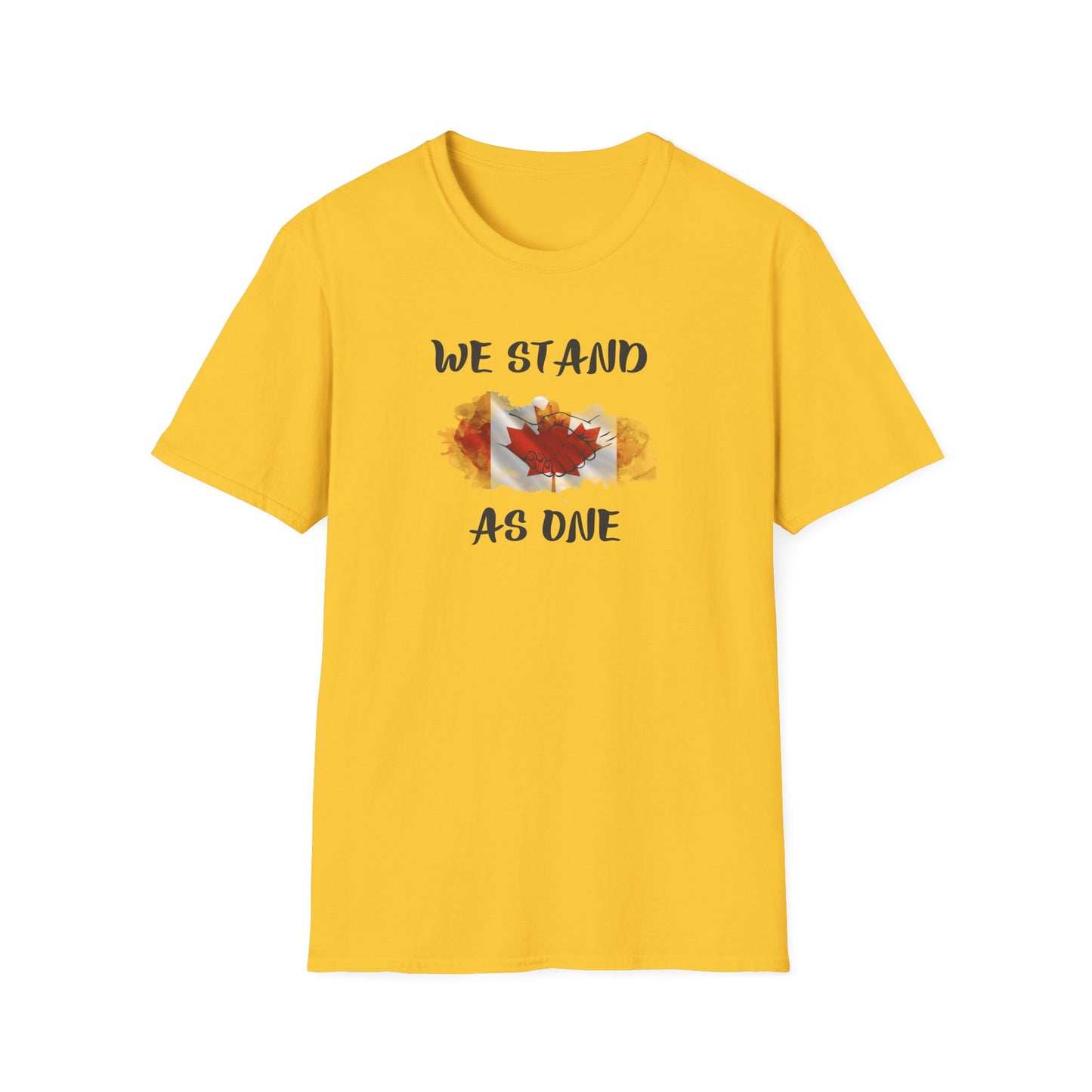 CANADA "We Stand As One " unisex adult T-Shirt
