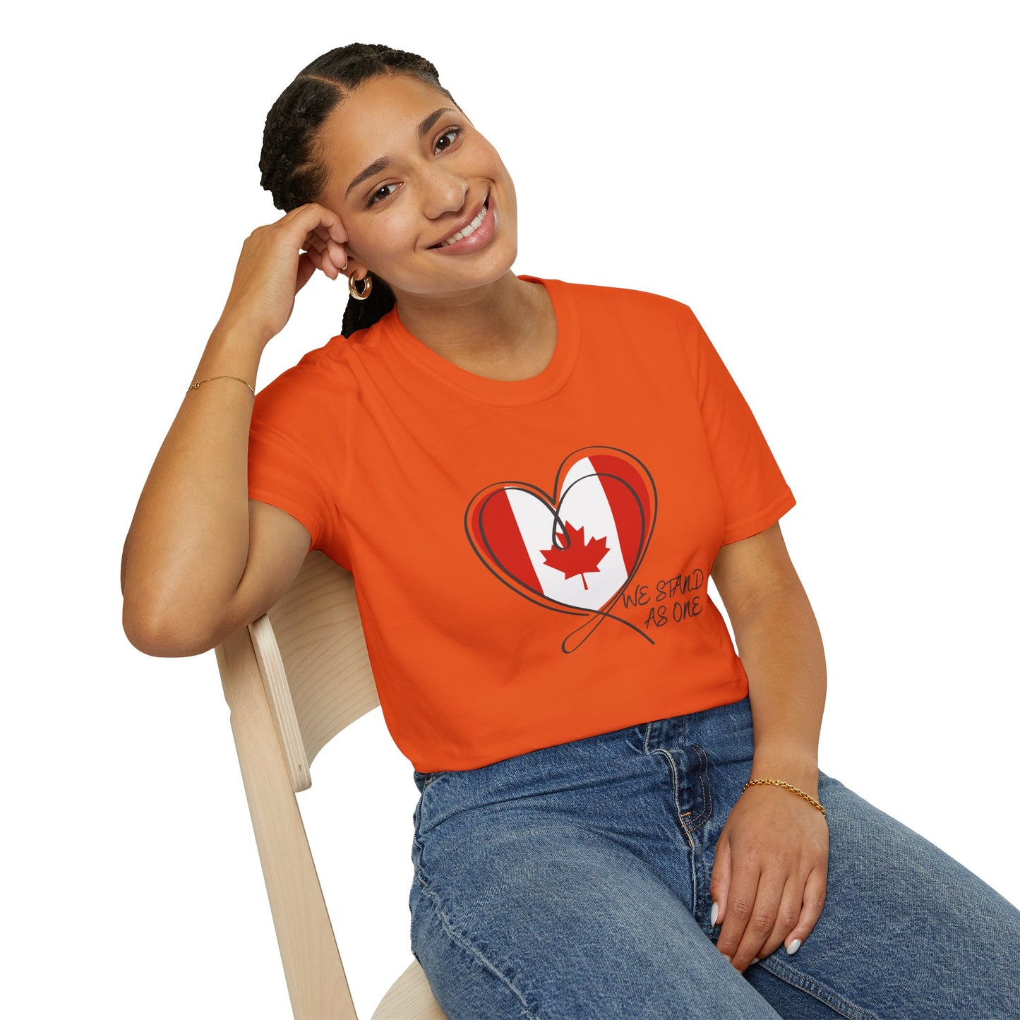 CANADA "We Stand As One" unisex adult T-Shirt
