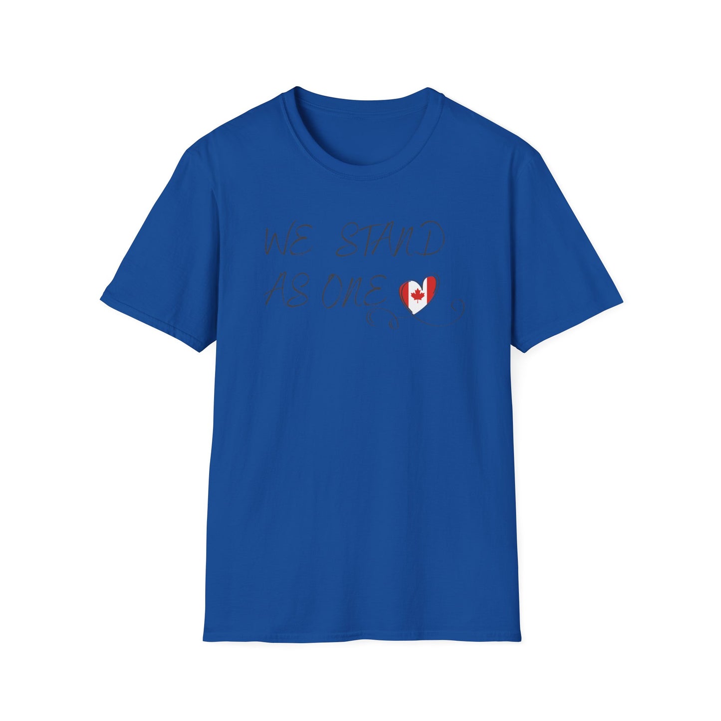 CANADA "We Stand As One" unisex adult T-Shirt