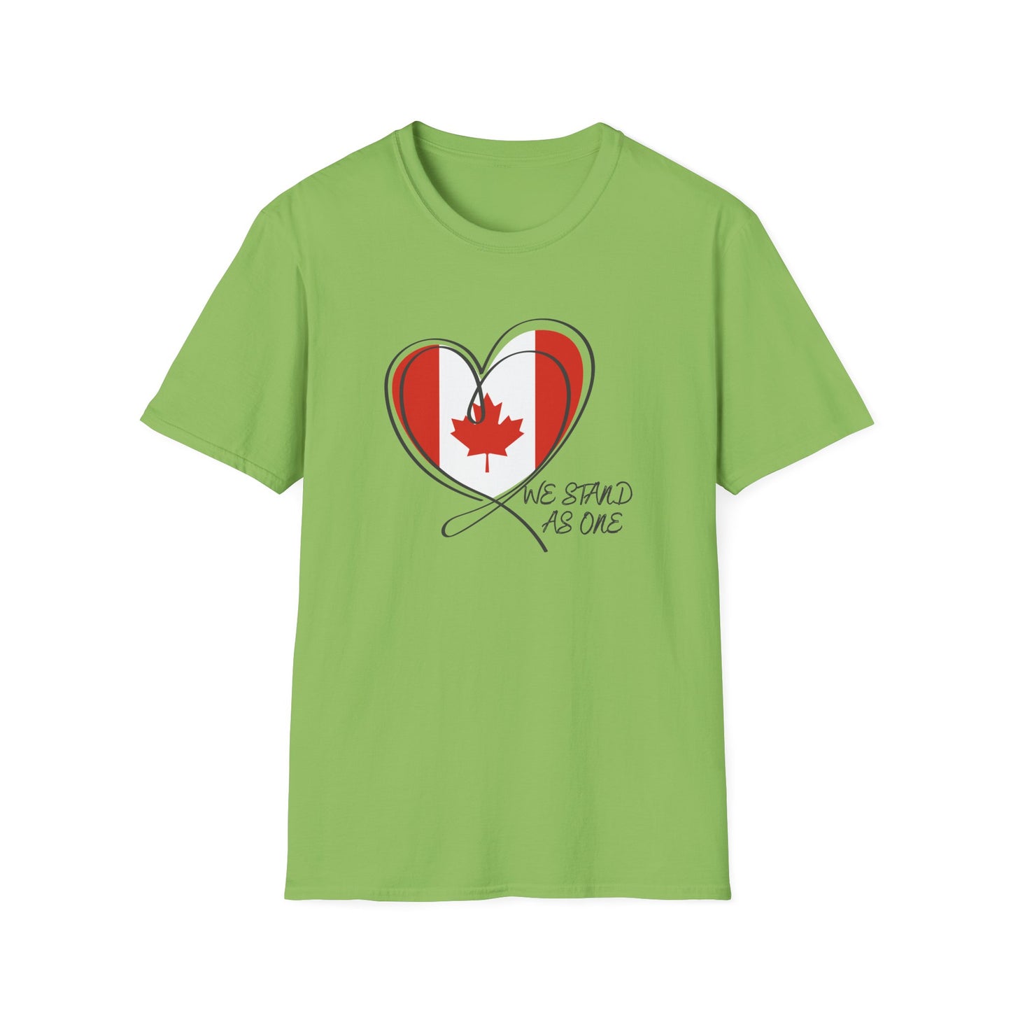 CANADA "We Stand As One" unisex adult T-Shirt