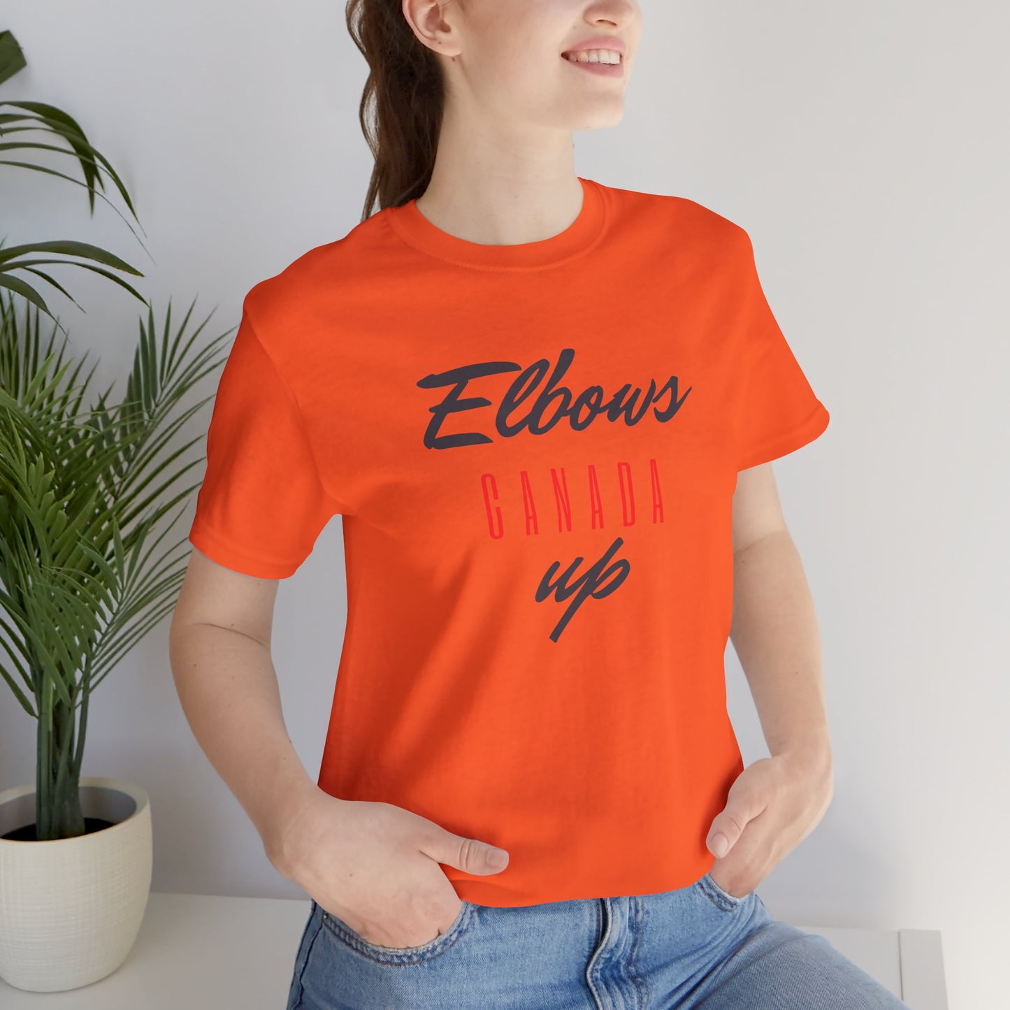 CANADA "Elbows Up Canada" unisex adult T-Shirt