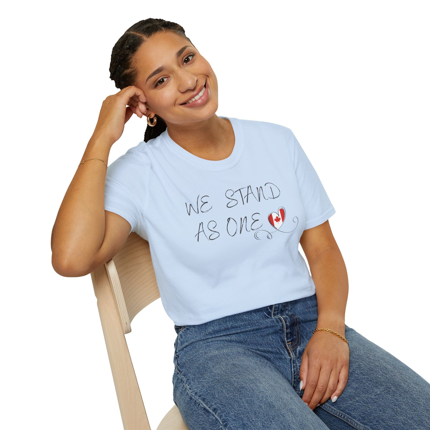 CANADA "We Stand As One" unisex adult T-Shirt