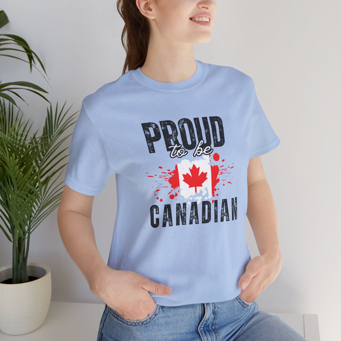 CANADA "Proud to Be Canadian" unisex adult T-Shirt