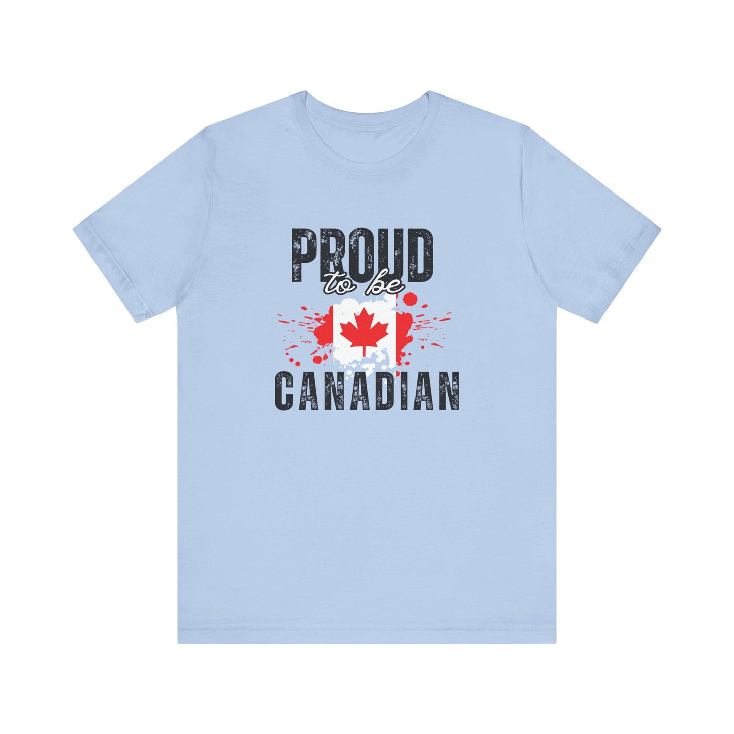 CANADA "Proud to Be Canadian" unisex adult T-Shirt