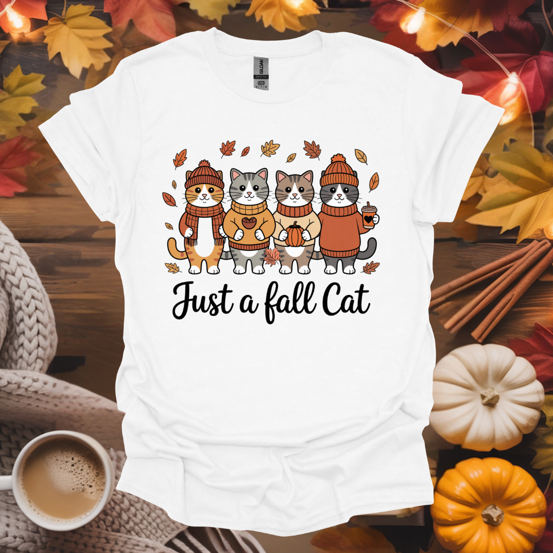 Just a Fall Cat T-Shirt