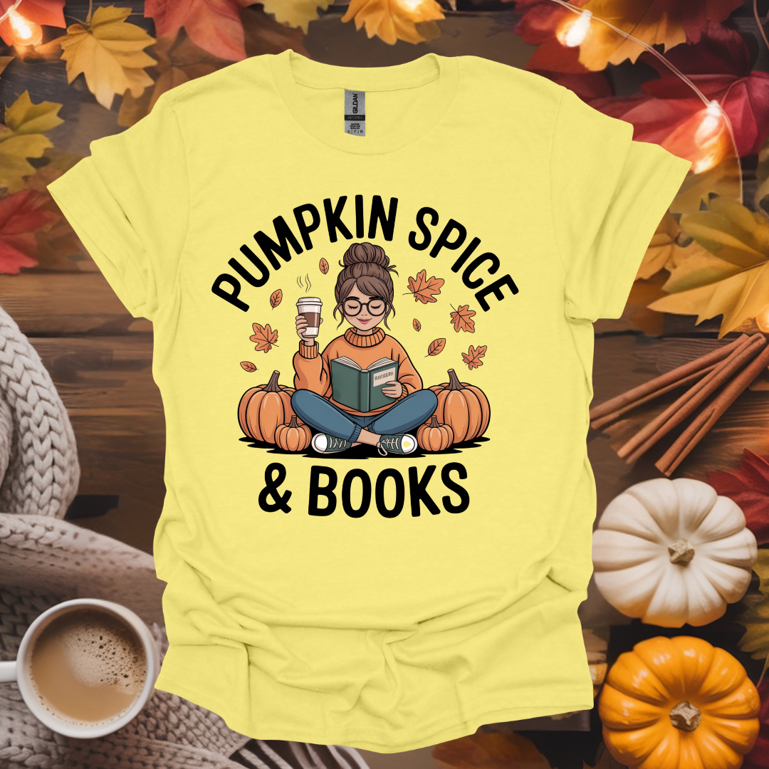 Pumpkin Spice and Books T-Shirt