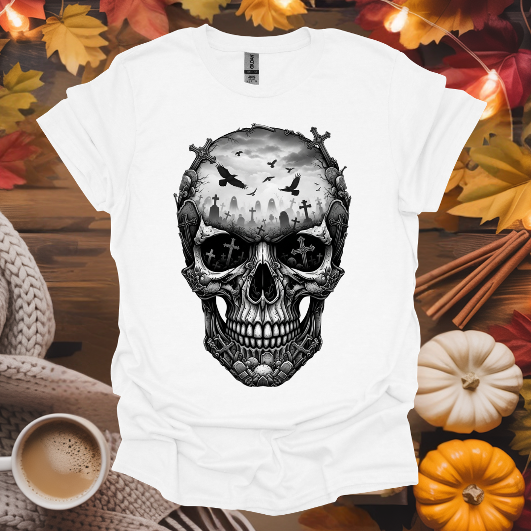 Cemetery Skull T-Shirt