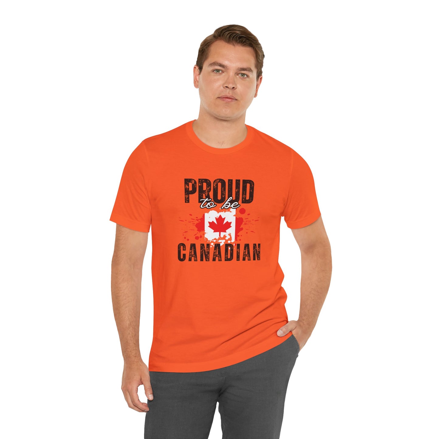 CANADA "Proud to Be Canadian" unisex adult T-Shirt