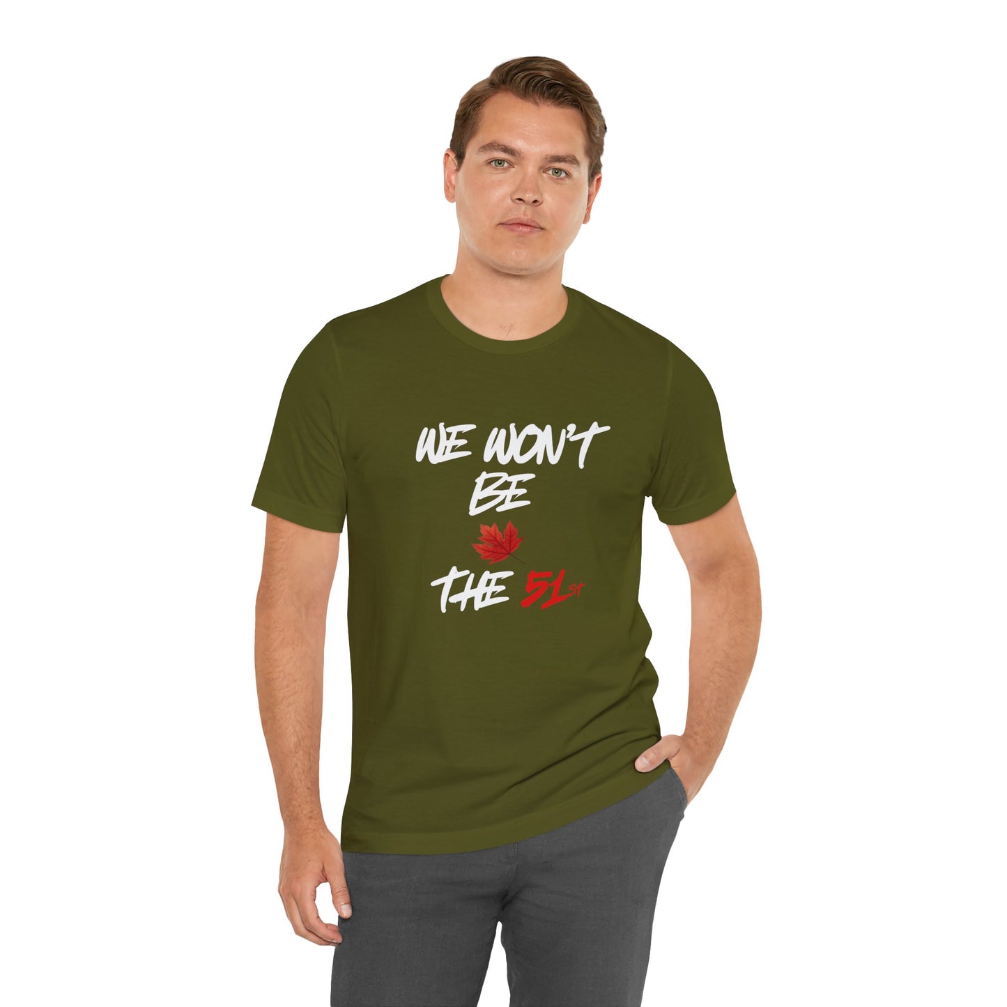 ''We Won't Be The 51st'' Canada Pride T-Shirt