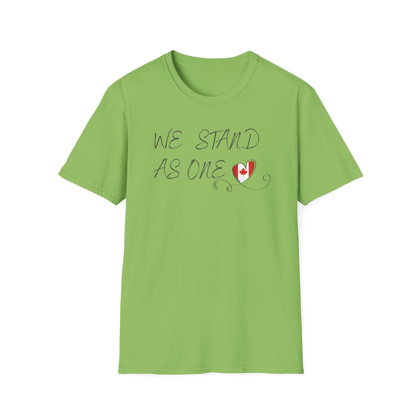 CANADA "We Stand As One" unisex adult T-Shirt