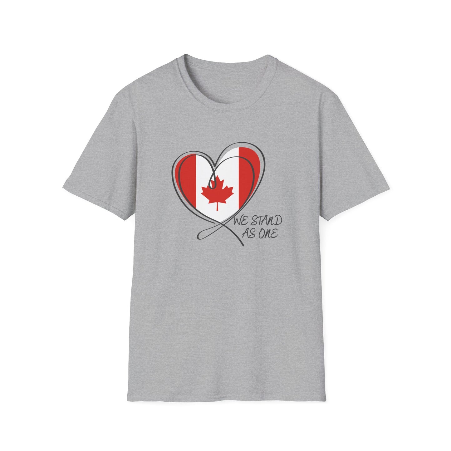 CANADA "We Stand As One" unisex adult T-Shirt
