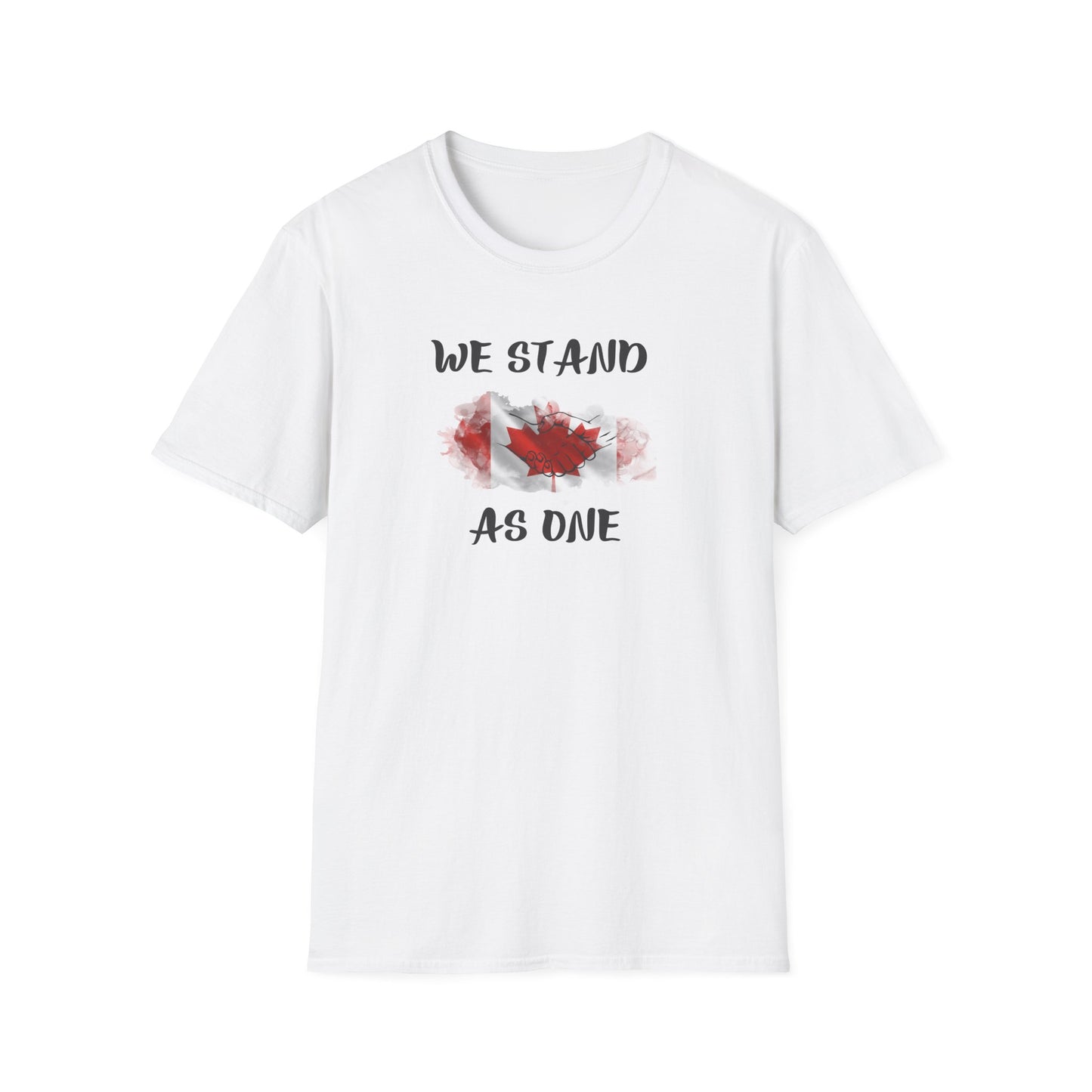 CANADA "We Stand As One " unisex adult T-Shirt