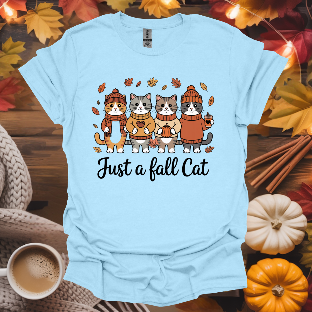Just a Fall Cat T-Shirt