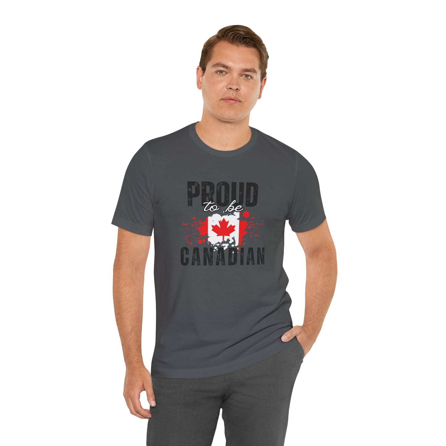 CANADA "Proud to Be Canadian" unisex adult T-Shirt