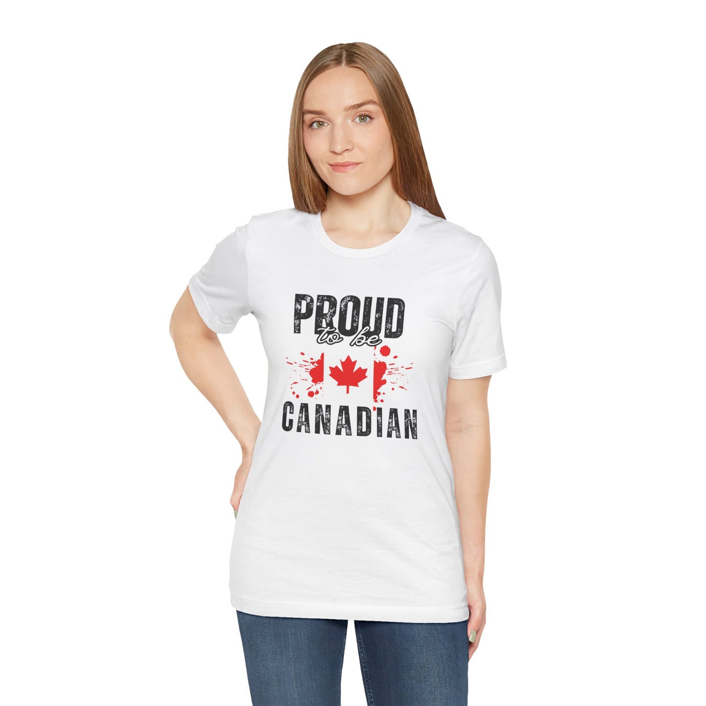 CANADA "Proud to Be Canadian" unisex adult T-Shirt