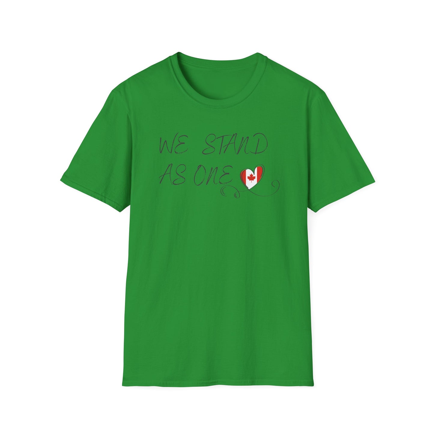 CANADA "We Stand As One" unisex adult T-Shirt