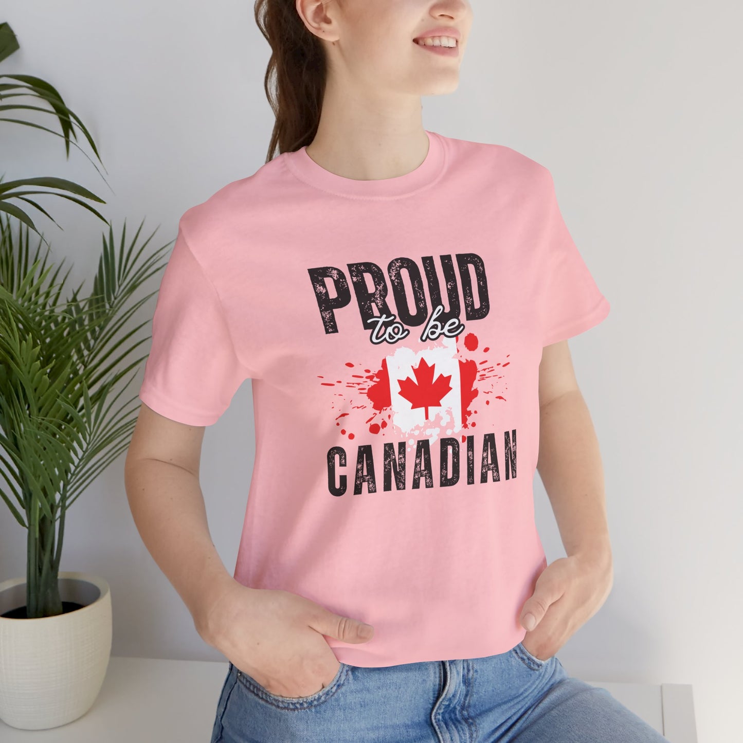 CANADA "Proud to Be Canadian" unisex adult T-Shirt