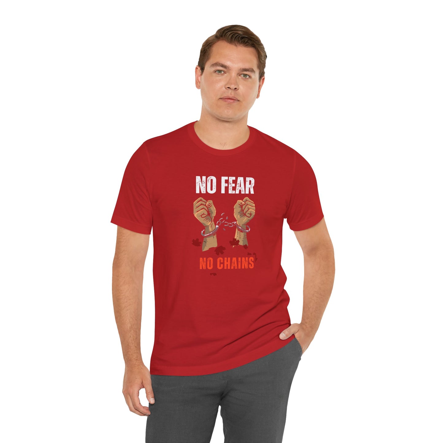 CANADA "No Fear, No Chains" unisex adult T-Shirt