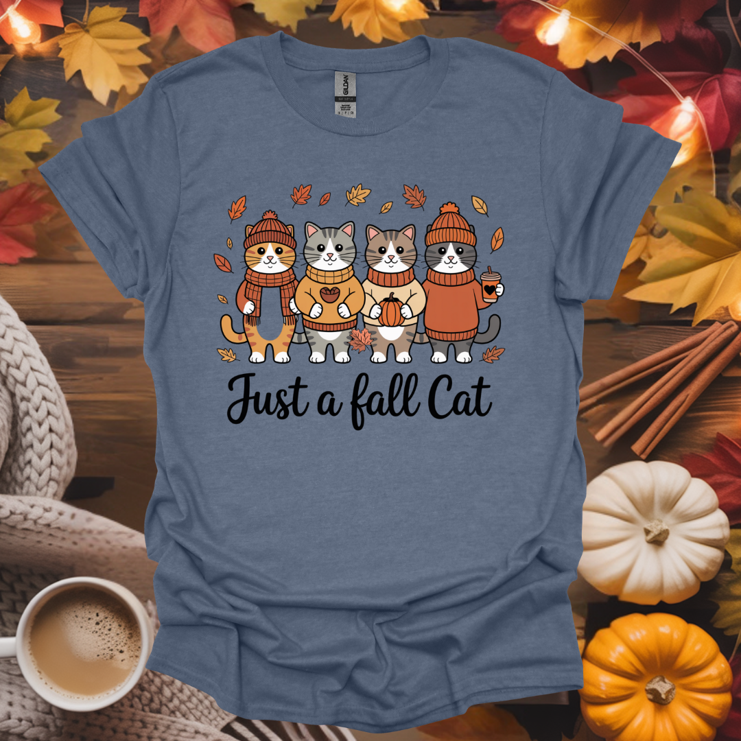 Just a Fall Cat T-Shirt