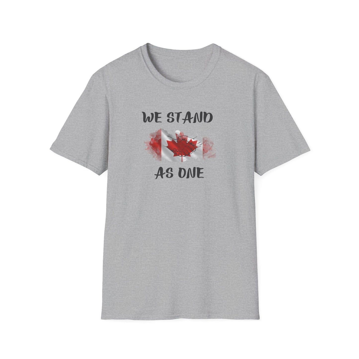 CANADA "We Stand As One " unisex adult T-Shirt
