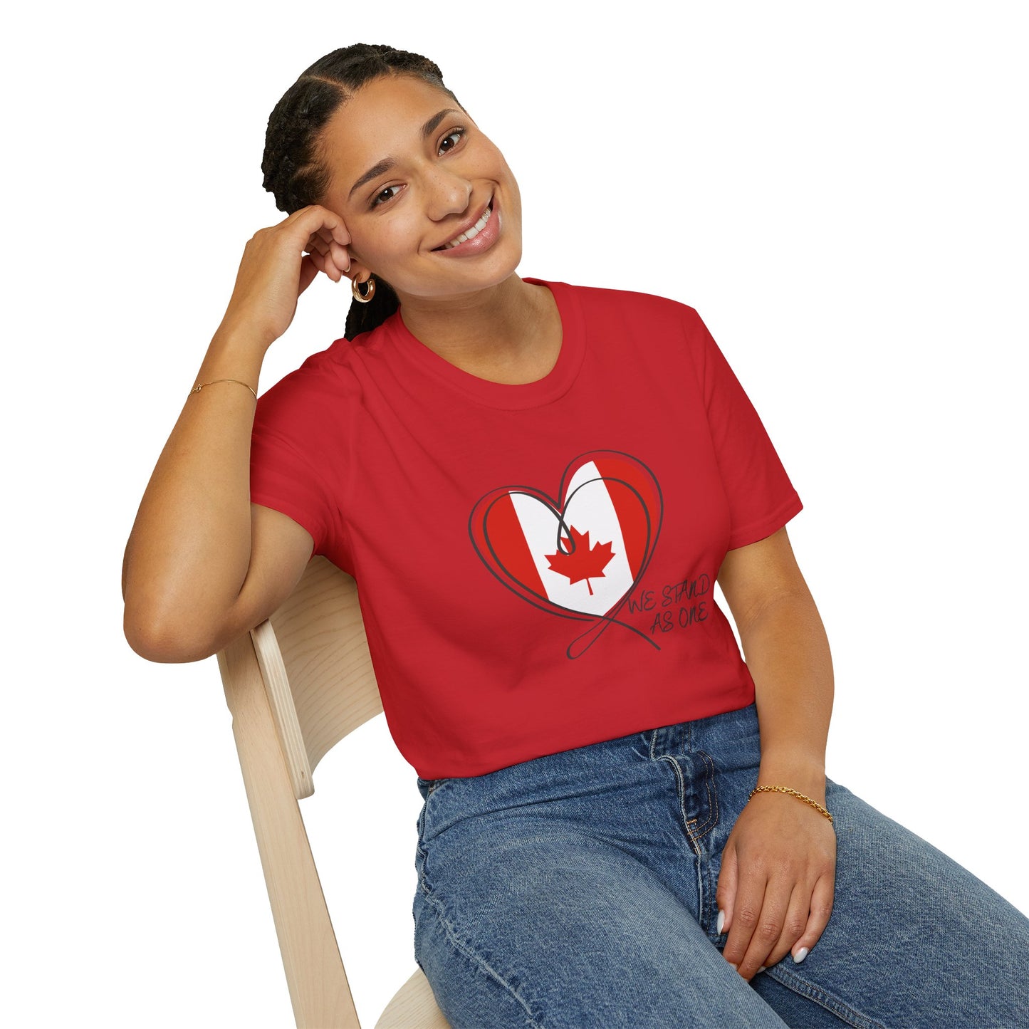 CANADA "We Stand As One" unisex adult T-Shirt