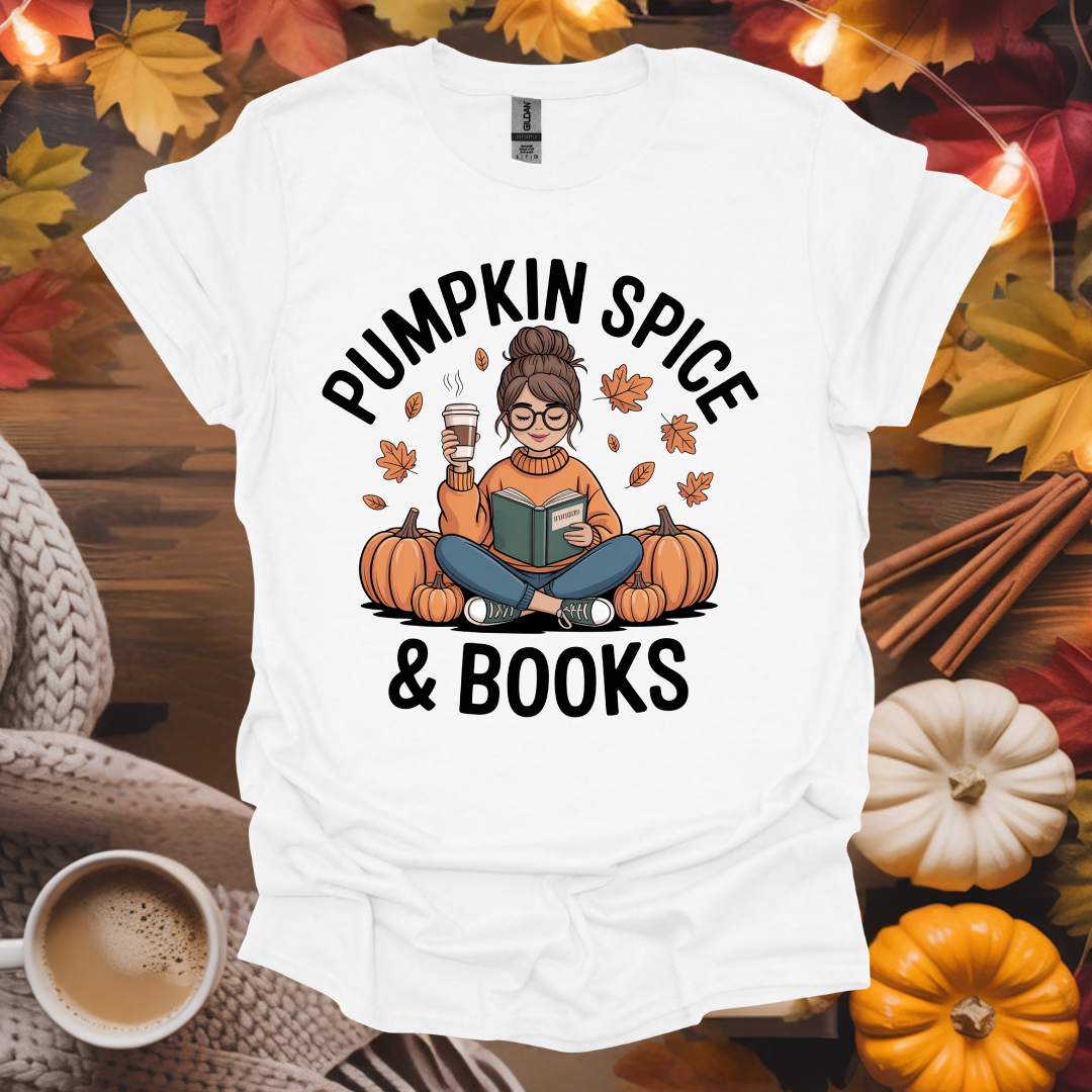 Pumpkin Spice and Books T-Shirt