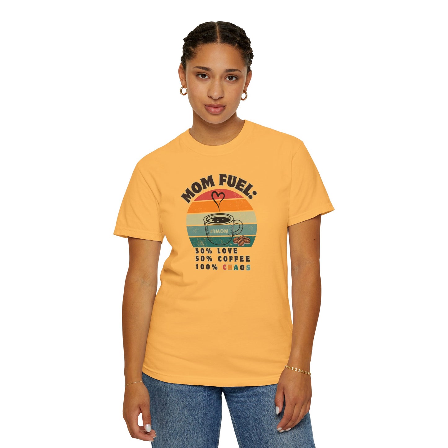 Mom Fuel T-Shirt – Funny Coffee Lover Mother’s Day Gift