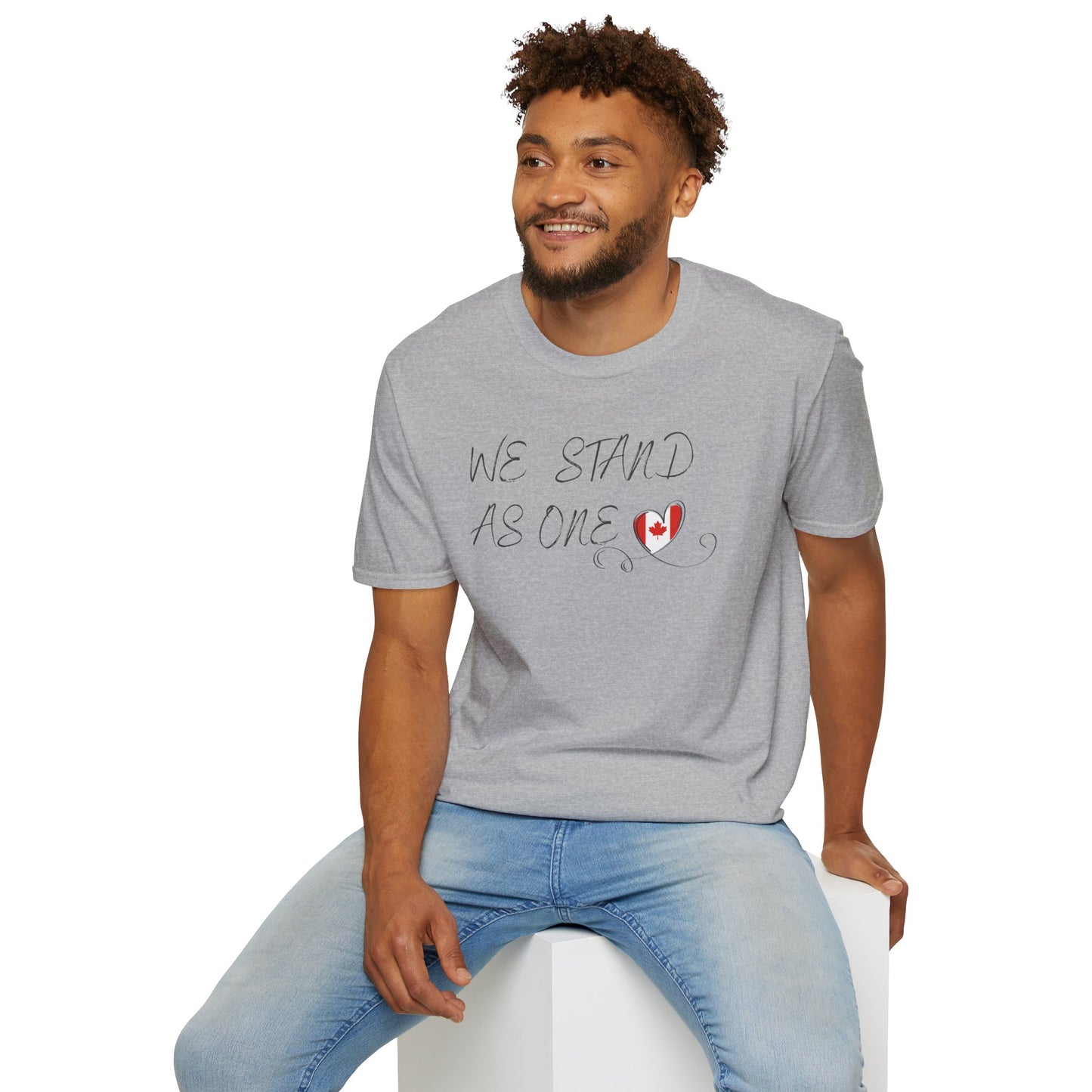 CANADA "We Stand As One" unisex adult T-Shirt