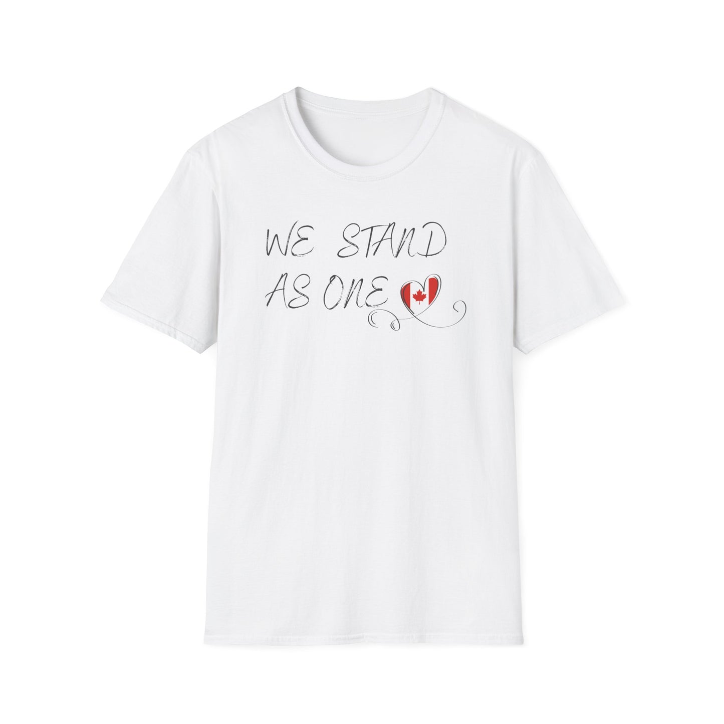 CANADA "We Stand As One" unisex adult T-Shirt