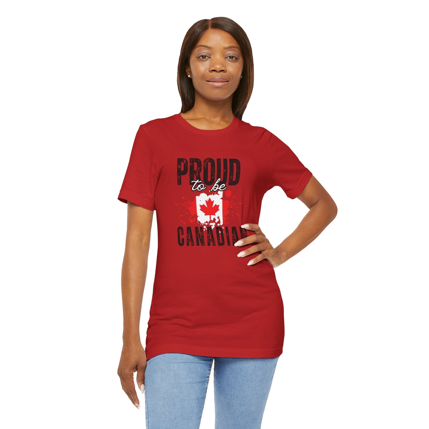 CANADA "Proud to Be Canadian" unisex adult T-Shirt
